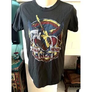 VINTAGE Y2K JIMI HENDRIX ANGEL TEE KITSON/JUNK FOOD COLLAB